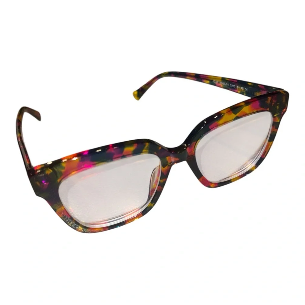 Zeelool Multicolor Tortoiseshell Cat Eye Acetate Eyeglasses J40